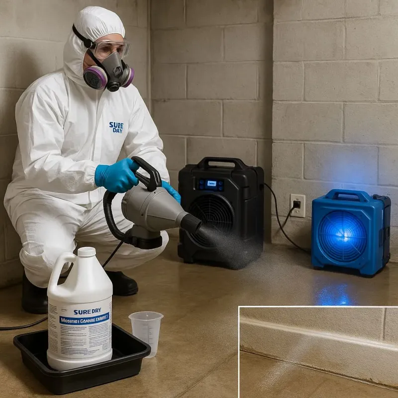 Sanitization and Odor Removal process in Boca Pointe, FL